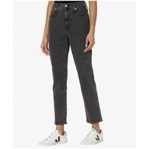 Madewell The Curvy Perfect Vintage Straight Jeans Size 25 Gray Lunar Wash